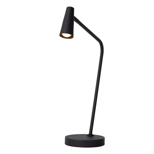 Lucide STIRLING - Rechargeable Desk lamp - Battery pack- LED 3 StepDim - 1x3W 2700K - Black - detail 4